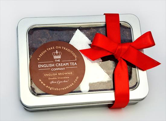 Picture of Festive Chocolate Brownie Tin