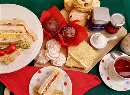 Vegan hamper photo, The English Cream Tea Co, delivered to  you 