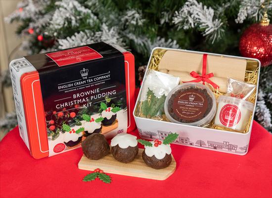 Picture of Brownie Christmas Pudding Kit