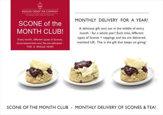 Picture of Monthly Scone Subscription Gift Voucher 