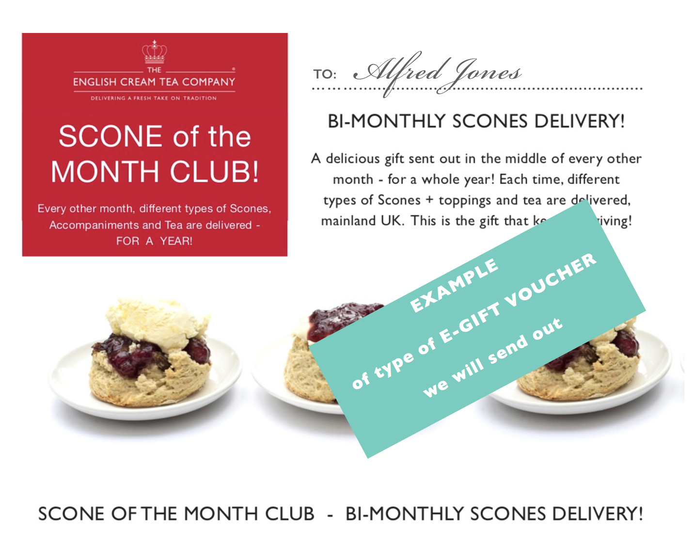 Picture of Scone of the Month Club Subscriptions